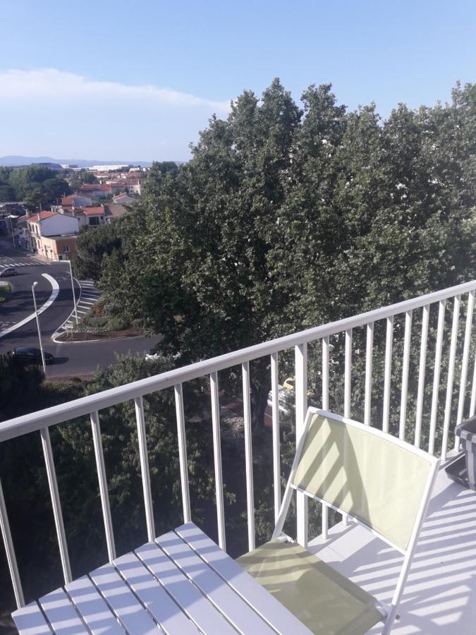 Residence D'Anjou - Grand Studio Avec Balcon Et Parking Privatif 佩皮尼昂 外观 照片