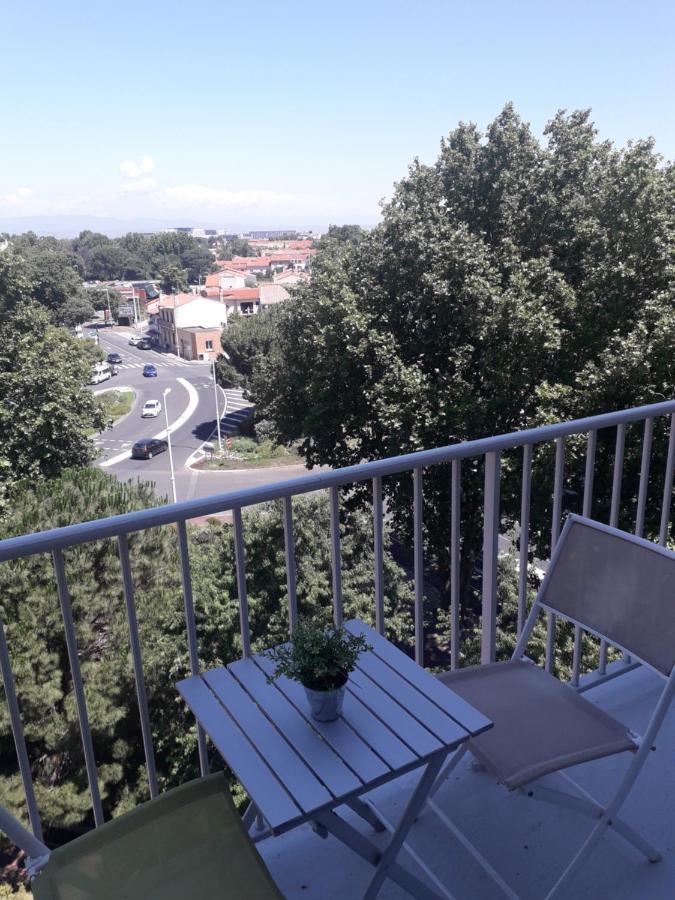 Residence D'Anjou - Grand Studio Avec Balcon Et Parking Privatif 佩皮尼昂 外观 照片